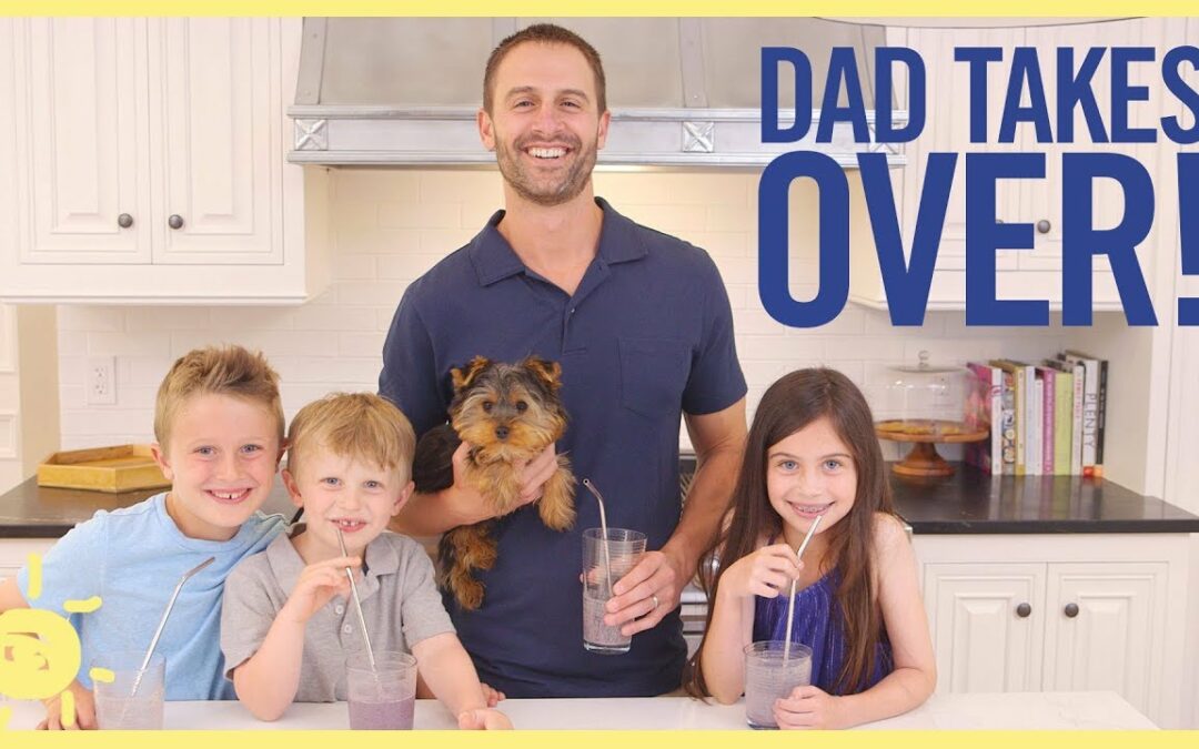 Dad’s Everything But the Kitchen Sink Smoothie!