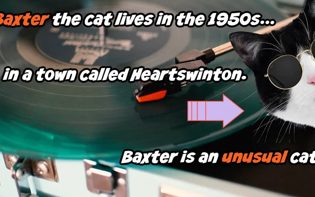 NEW Baxter the Unusual Cat Trailer